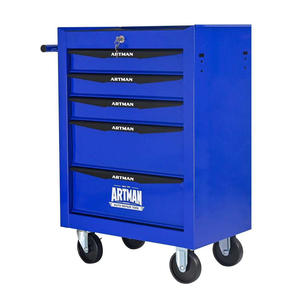 ARTMAN 20" 6-Drawer Tool Chest Cabinet with Ball Bearing Drawer Slides, Steel Tool Storage Box Organizer for Garage Workshop Repair Shop