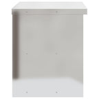 vidaXL Kitchen Wall Cabinet with Shelf Storage Restaurant Stainless Steel