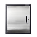 Seville Classics UltraHD? Solid Steel Lockable Metal Storage Wall Cabinet Organizer, w/ Adjustable Shelf, 24" W x 12" D x 28" H, Graphite