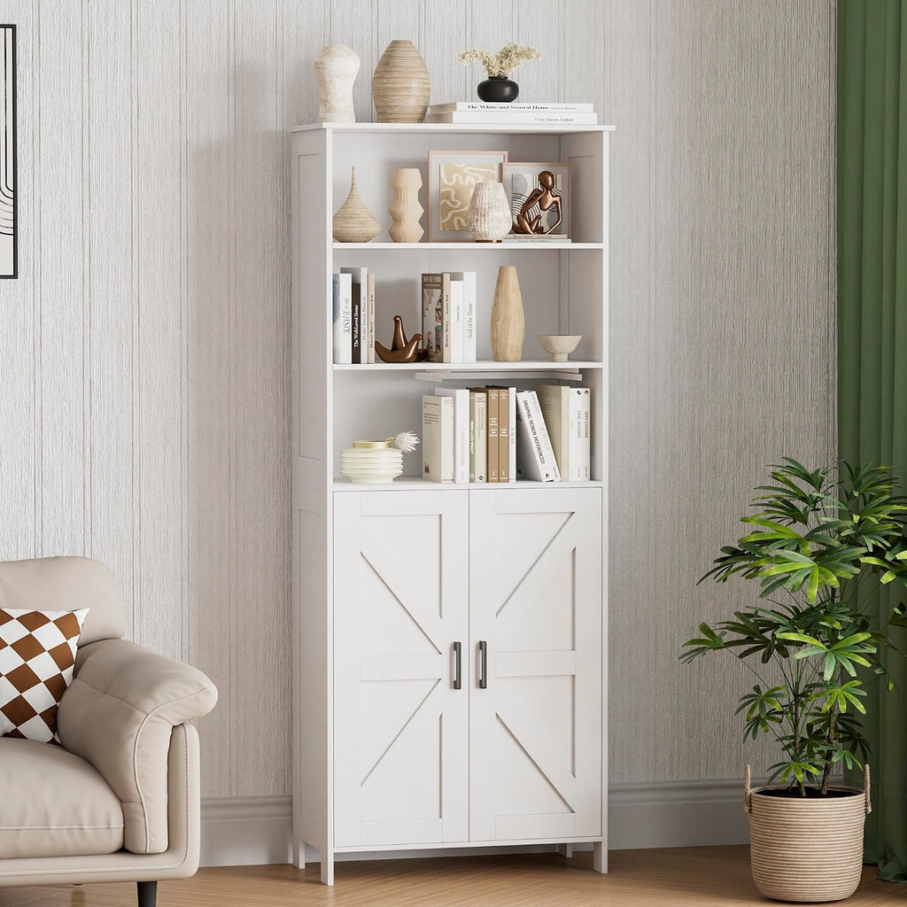 67" Tall Bathroom Storage Cabinet, Bathroom Floor Cabinet