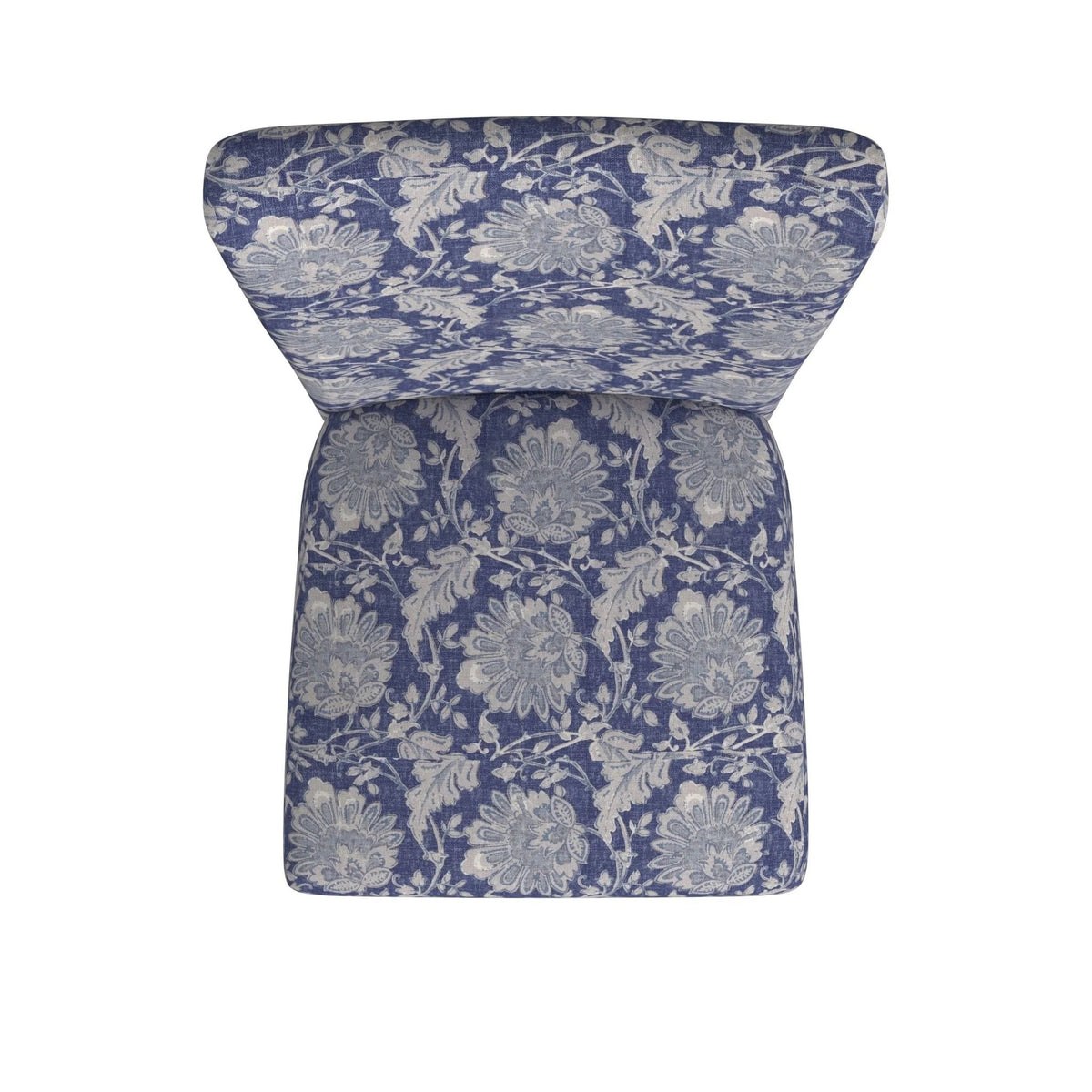 Set of 2 Upholstered Medallion Dining Chairs, Comfortable Parsons Style Chairs for Kitchen and Dining Room