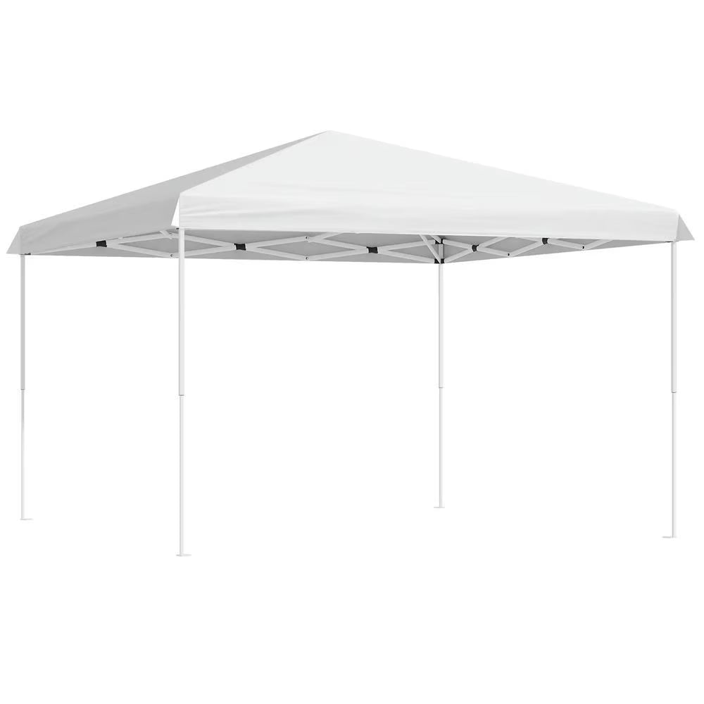 Barara King Outdoor Canopy Tent, Patio Portable Canopy,13' x 13' Pop Up Canopy Tent, Instant Sun Shelter, Tents for Parties,White