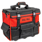 Stark USA 20'' Rolling Tool Bag, Waterproof Tool Bag with Wheels, Portable Storage Organizer Rolling Tool Tote, for Electrician, Construction
