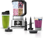 SS151 TWISTi Blender DUO, High-Speed 1600 WP Smoothie Maker & Nutrient Extractor, 5 Functions Smoothie, Spreads & More, smartTORQUE, 34-oz. Pitcher & (2) To-Go Cups, Gray