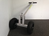 Aquacart USA Built-Extreme Heavy Duty- Trailer Dolly- Strong Square Aluminum and Stainless Steel- Helps Move Boat ATV Utility Camper Trailers with Ease