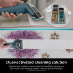 Shark CarpetXpert with StainStriker, Upright Carpet, Area Rug & Upholstery Cleaner for Pets, Built-in Spot & Stain Eliminator, Deep Cleaning & Tough Stain Removal, Carpet Shampooer, Navy, New,EX200