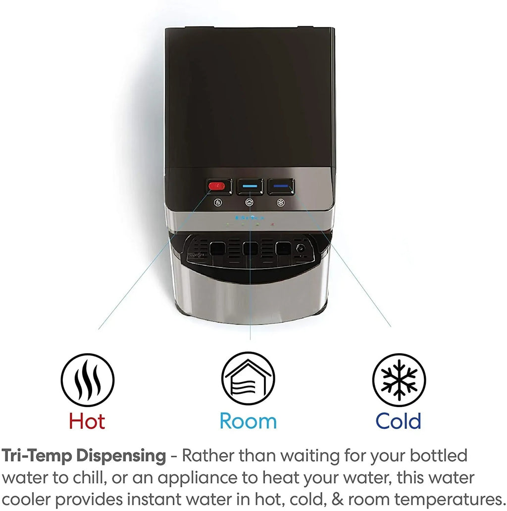 Self Cleaning Bottom Loading Water Cooler Water Dispenser- 3 Temperature Settings
