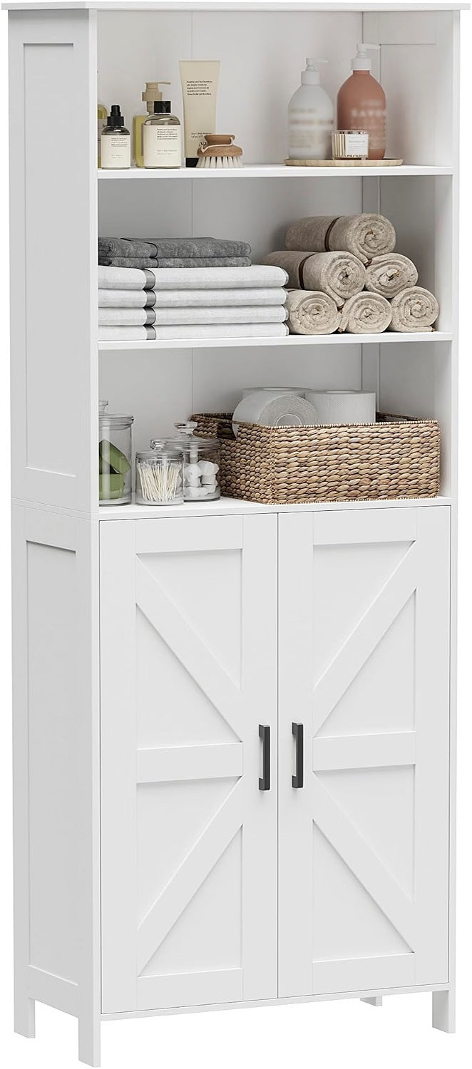 67" Tall Bathroom Storage Cabinet, Bathroom Floor Cabinet