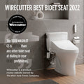 TOTO? WASHLET? C5 Electronic Bidet Toilet Seat with PREMIST and EWATER+ Wand Cleaning, Elongated, Sedona Beige - SW3084#12