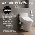 TOTO? WASHLET? C5 Electronic Bidet Toilet Seat with PREMIST and EWATER+ Wand Cleaning, Elongated, Sedona Beige - SW3084#12