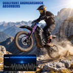 Electric Dirt Bike for Teens Adults, 5500W Mid-Drive Motor E Dirt Bike