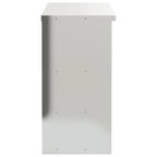 vidaXL Kitchen Wall Cabinet with Shelf Storage Restaurant Stainless Steel