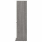 Universal Tall Narrow Storage Cabinet in Platinum Gray - Engineered Wood