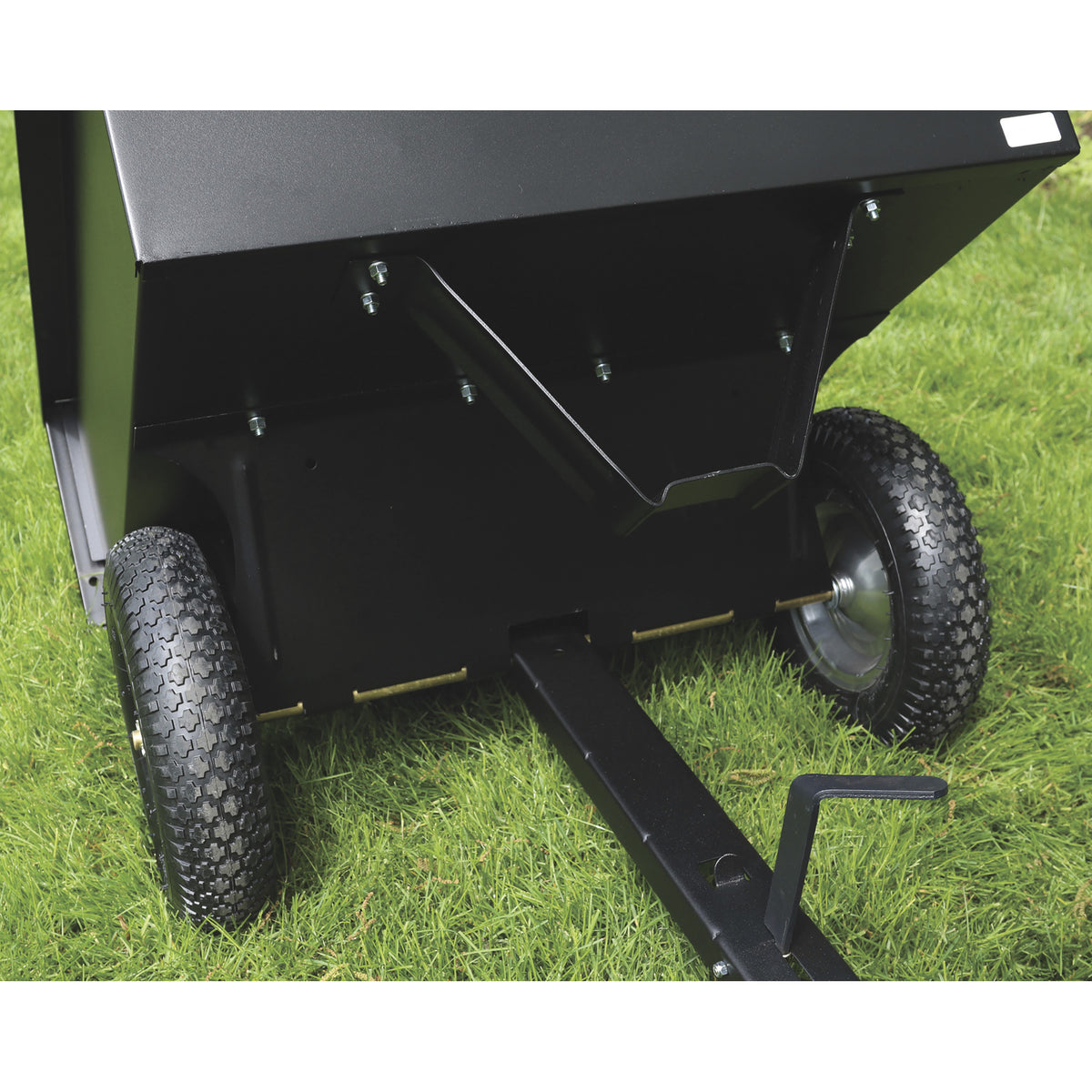 10 cu ft Steel Trailer Dump Cart