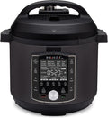 Pro 8 Qt 10-in-1 Electric Pressure Cooker, Black