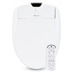 Brondell Bidet Toilet Seat S1400, Smart Toilet Seat, Dual Stainless-Steel, Self-Cleaning Nozzle With Clean Plus Technology, Endless Warm Water Bidet, Warm Air Dryer-Nightlight, Heated Seat, Elongated