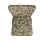 Set of 2 Upholstered Medallion Dining Chairs, Comfortable Parsons Style Chairs for Kitchen and Dining Room
