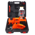 Electric Car Jack Set 5 Ton Hydraulic Jack Car Lift Floor Jack with Integrated Tire Pump and Impact Wrench for Sedans SUV MPV Sedan Truck Change Tires Garage Repair
