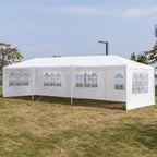 SalonMore 10'x30' Party Wedding Patio Tent w/5 Canopy Gazebo Pavilion Event