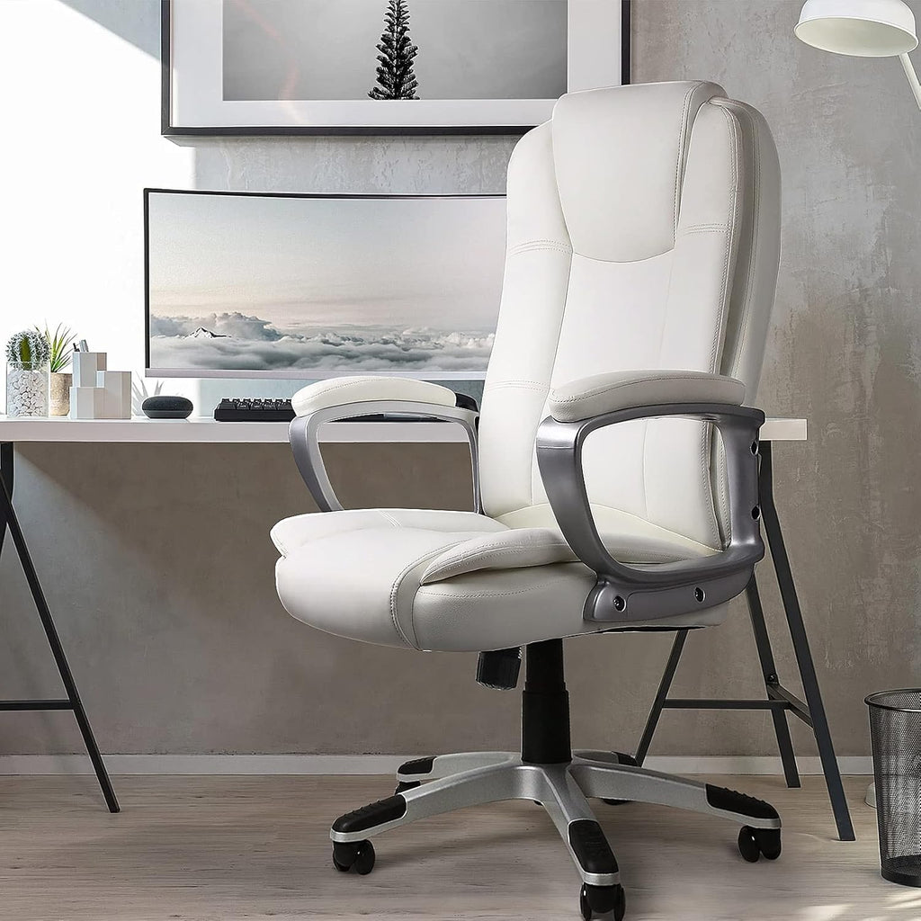 400 LBS Big and Tall Office Chair, Heavy Duty Ergonomic Computer Desk Chair for Home Office and Workspace