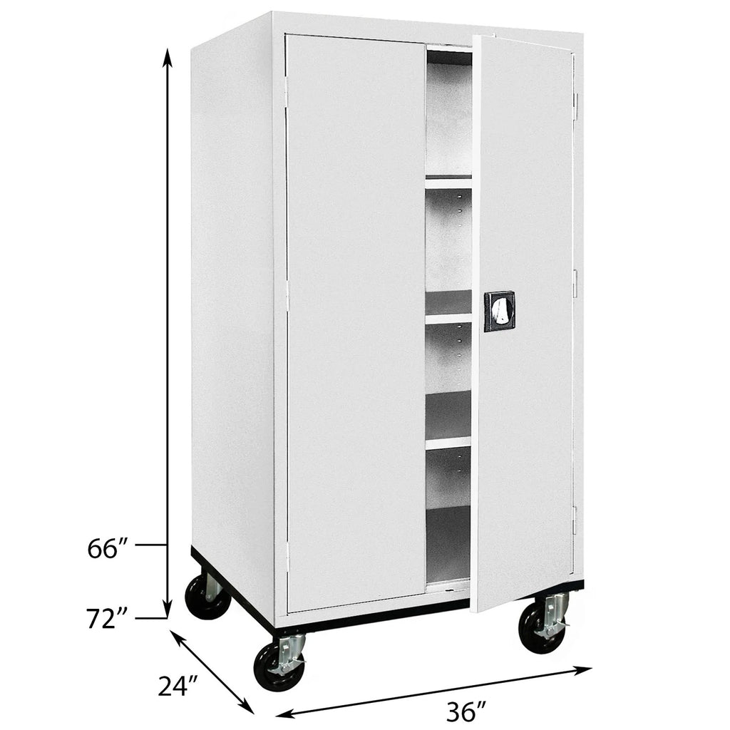 Sandusky Hotwells 20 Gauge Steel Single Storage Cabinet ( 72'' H x 36'' W x 24'' D)