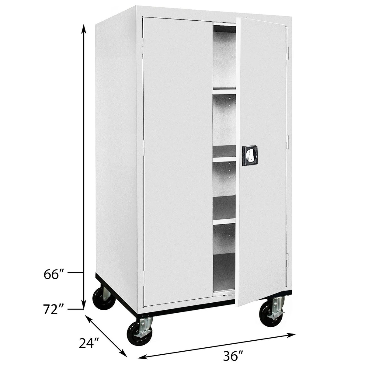 Sandusky Hotwells 20 Gauge Steel Single Storage Cabinet ( 72'' H x 36'' W x 24'' D)
