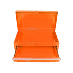 5-Drawer Rolling Tool Chest & Removable Tool Box with Locking System, Tool Box Organizer with 4 Wheels&Hooks, Large Capacity Garage Storage Cabinet for Warehouse and Repair Shop, Orange