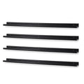 Set of 4 Floating Wall Shelves, 46 Inch Picture Ledge Display Shelves for Photos, Artwork and Home Decor
