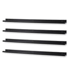 Set of 4 Floating Wall Shelves, 46 Inch Picture Ledge Display Shelves for Photos, Artwork and Home Decor