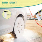 Pressure Washer Power Washer 4800PSIMAX with 4 Connect Nozzles and Foam Bottle, Car Cleaning Machine for Patio Driveway Home Outdoor