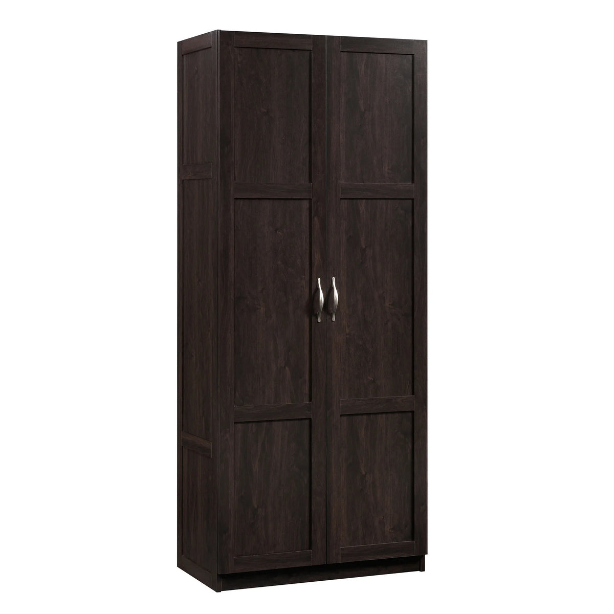 Sauder Select 2 Door Storage Cabinet, Reclaimed Pine Finish