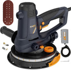 Handheld Drywall Sander 810W, Electric Sander for Walls,Rough and fine Sanding, 1500-2800RPM Variable Speed, Upgraded Pad, Adjustable Suction, Self-Dust-Extraction (120, Volts)[Unable to ship on weeke