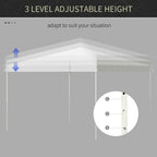 DUOSONG Outsunny 10' X 8' Retractable Awning, Patio Awnings, Sunshade Shelter W/ Manual Crank Handle, Uv & Water-Resistant Fabric And Aluminum Frame For Deck, Balcony, Yard, Beige Beige Aluminum