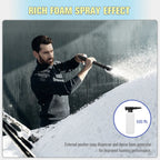 Electric Pressure Washer 4800PSIMax 2.9GPM Pressure Washer with 25 Ft Hose, 16.4 Ft Power Cord, Soap Tank Car Wash Machine Blue Ideal Cleaning for pool, Car, Patio