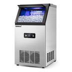Tittla Commercial Ice Maker 88Lbs/24H,Ice Machine with 11 lbs Storage,36 Cubes in 15-25 mins