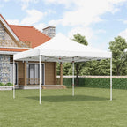 10 x 10 FT Pop Up Canopy, Heavy Duty Instant Tent with Wheeled Carry Bag, All Season Commercial Sun Shelter, Portable Canopy Shelter for Patio, Backyard, Bench, Garden