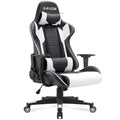 High Back Ergonomic Gaming Chair, Leather Computer Desk Chair for Gaming, Home Office and Work