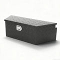 39 inch Trailer Tongue Box,Aluminum Trailer Tool Box for Storage,Trailer Box w/Lock and Keys,Heavy Duty Waterproof Black Box - 39 X 15 X 12 inch