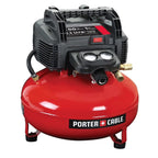 PORTER-CABLE Air Compressor, 6-Gallon, Pancake, Oil-Free C2002-ECOM