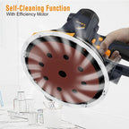Handheld Drywall Sander 810W, Electric Sander for Walls,Rough and fine Sanding, 1500-2800RPM Variable Speed, Upgraded Pad, Adjustable Suction, Self-Dust-Extraction (120, Volts)[Unable to ship on weeke