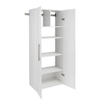 Prepac Large HangUps Storage Cabinet, Light Gray
