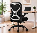 Ergonomic Home Office Chair, 4-Way Lumbar, Thick Cushion, 330LBS