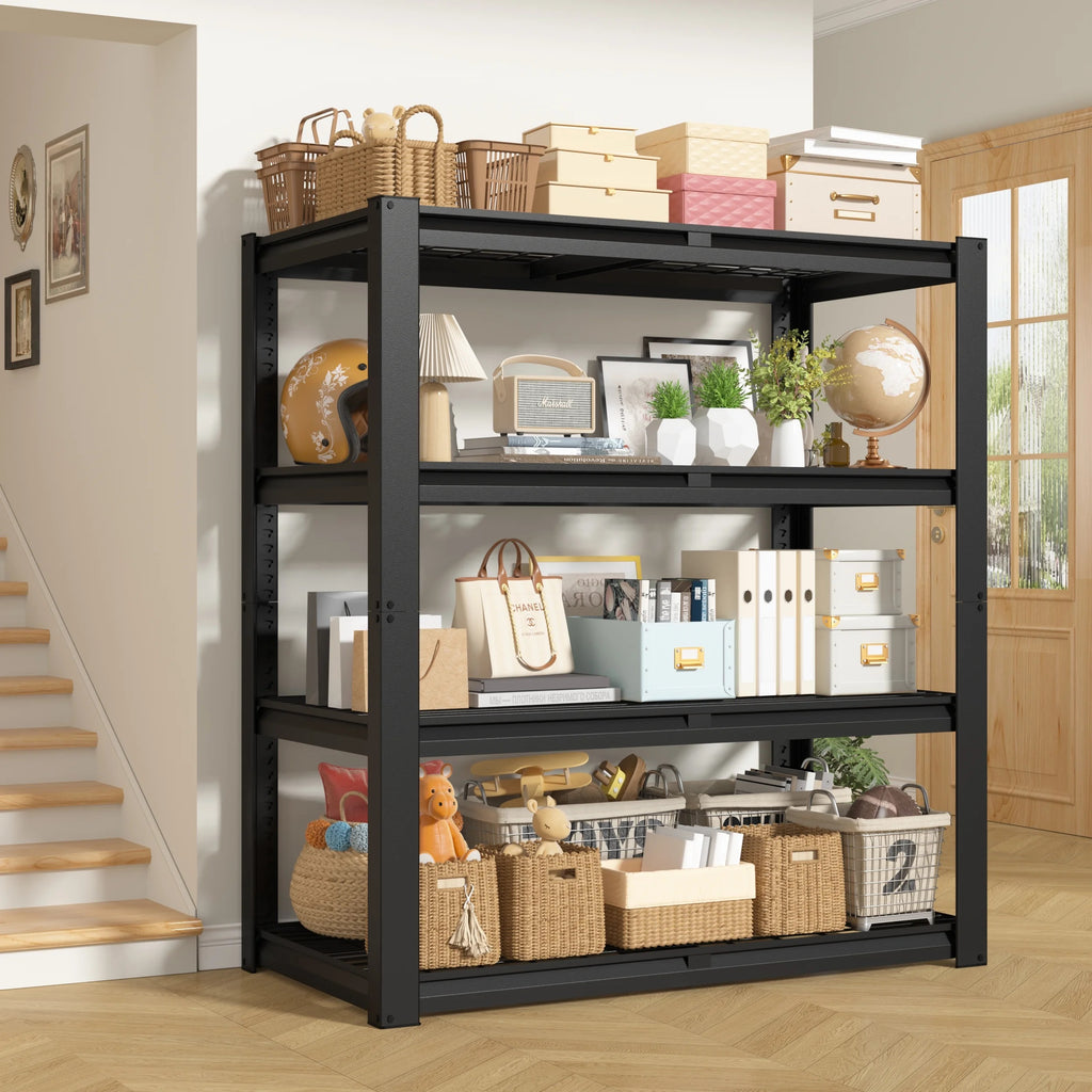 TrumanPick Storage Shelves 2200LBS Metal Wire Shelving Units Garage Storage Rack 40"W x 20"D x 59"H Heavy Duty Adjustable Industrial Shelving