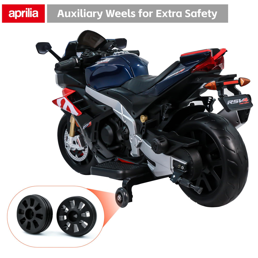 24V Kids Motorcycle, Electric Motorcycle for Kids 3-12 Years Old