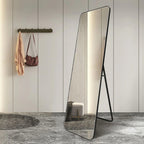 Metal Venetian Wall Mounted Mirror, Decorative Vintage Style Hanging Mirror for Living Room, Bedroom and Entryway