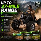 72V 3000W Electric Off-Road Go Kart for Adults & Teens