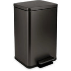13.2 Gallon Step Trash Can, Hands-Free Kitchen Garbage Bin with Odor Control