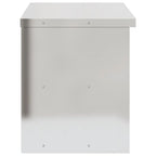 vidaXL Kitchen Wall Cabinet with Shelf Storage Restaurant Stainless Steel