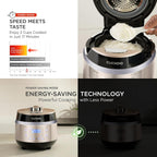 High Pressure Induction Rice Cooker, 6-Cup Cooked, CRP-EHSS0309FG
