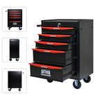 ARTMAN  20" 5-Drawer Rolling Metal Tool Chest Cabinet,Steel Tool Storage Box Organizer for Garage Workshop Warehouse